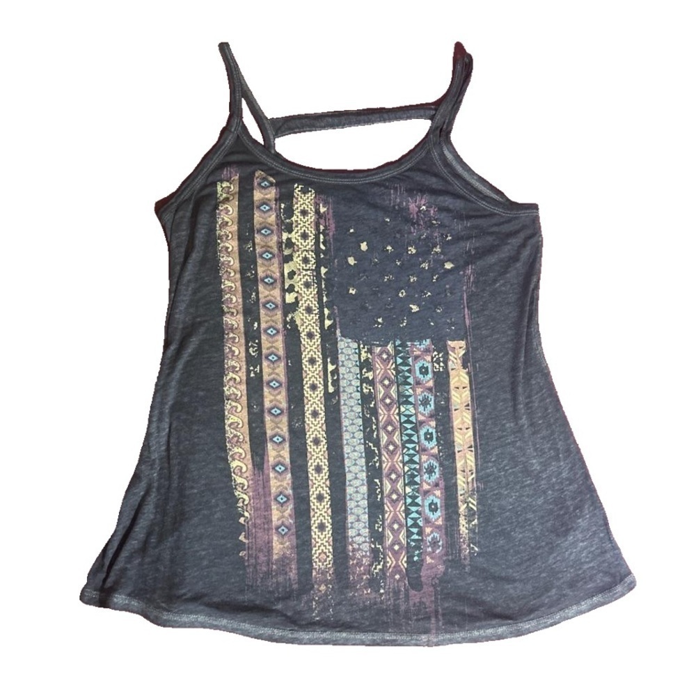 Maurices blue tank top size S